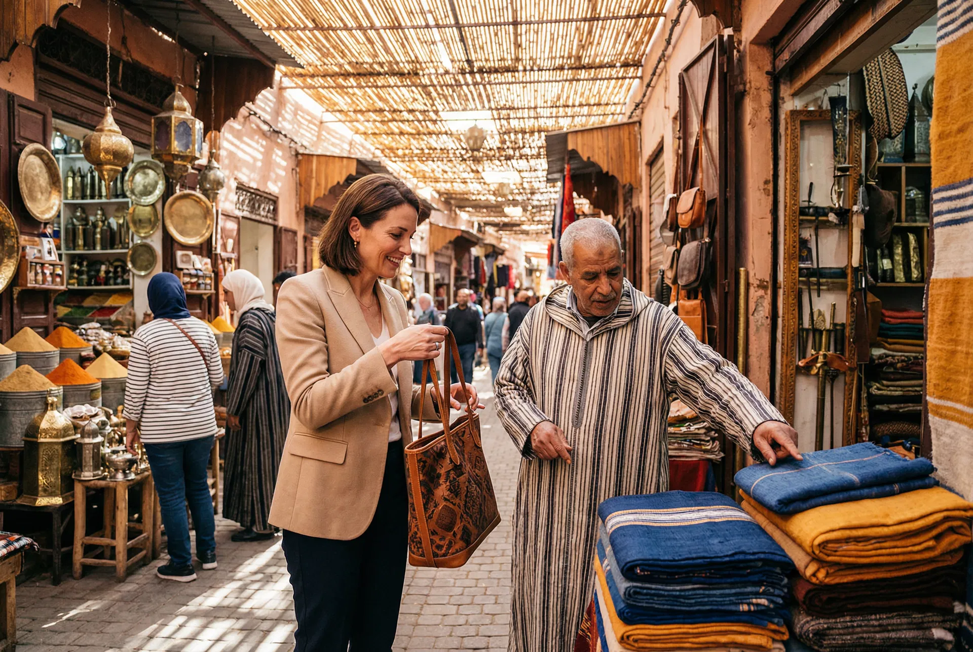 Sourcing artisanat marocain Marrakech