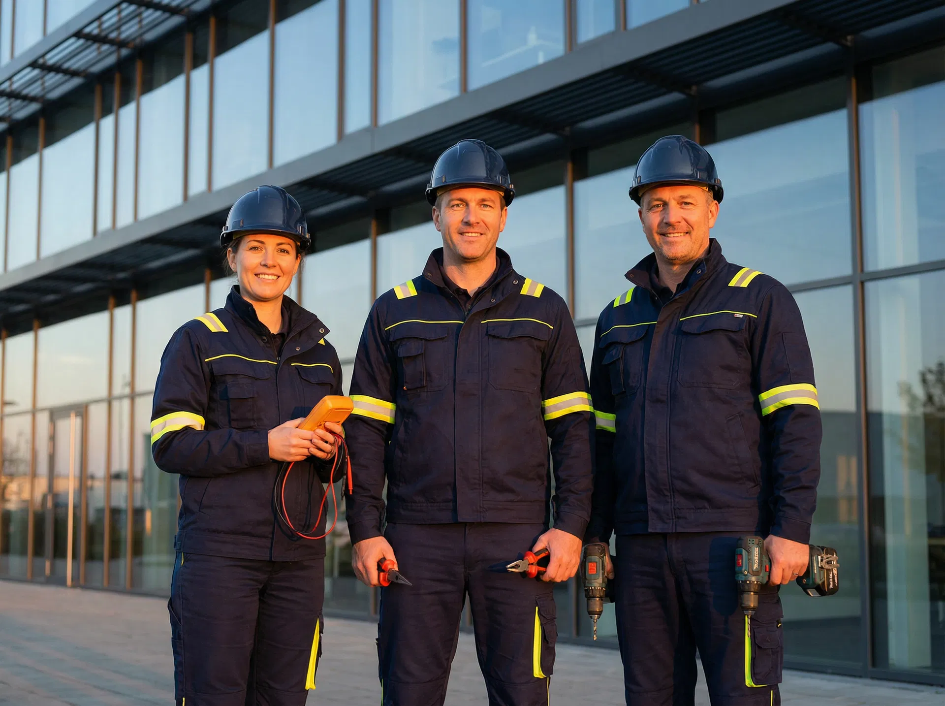 Equipe profissional da Floteck