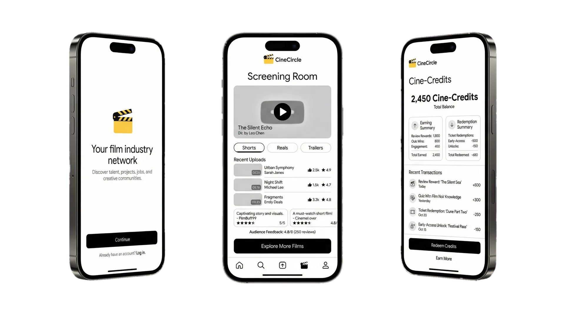 CineCircle editorial hero image showing multiple app screens.