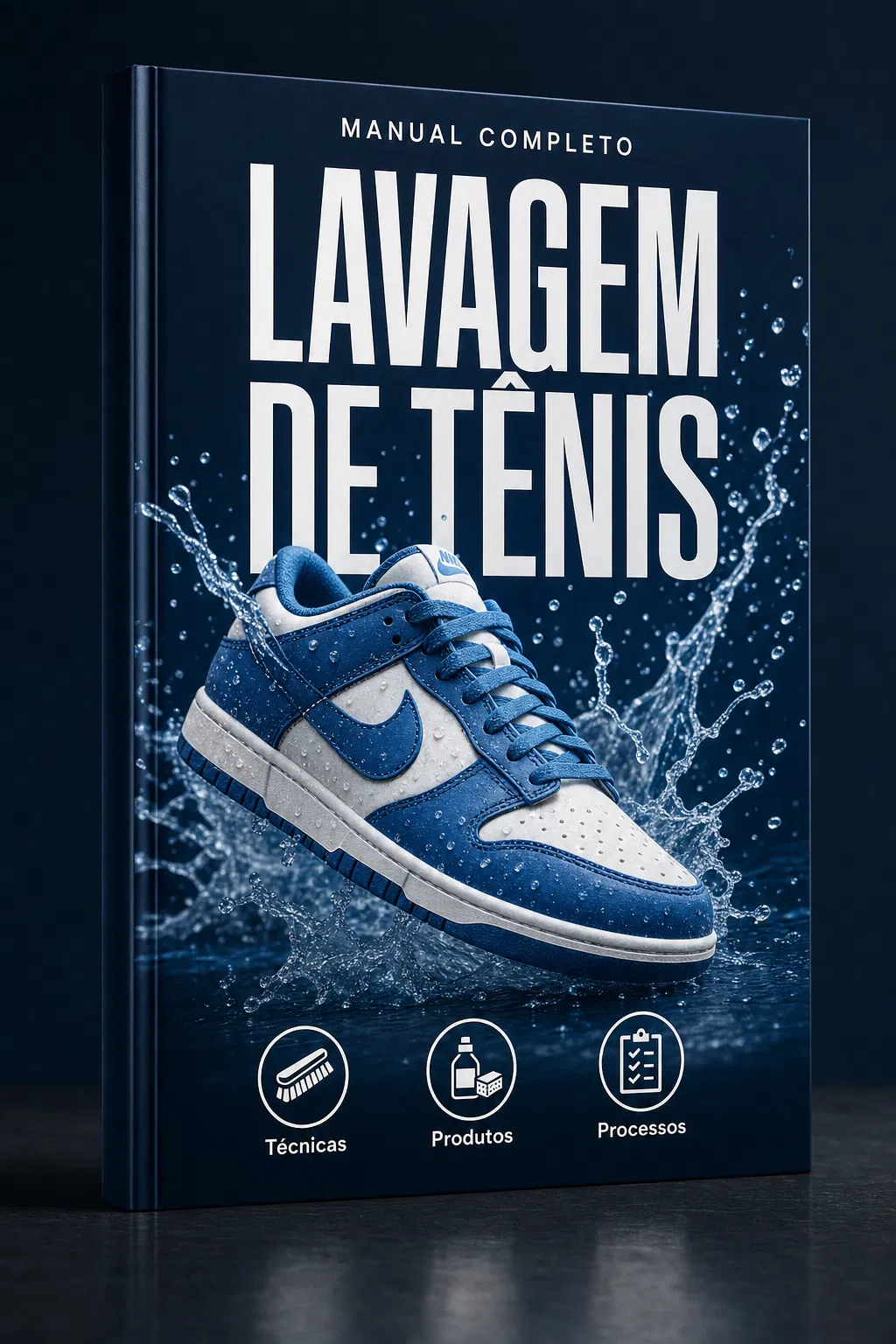 Capa do eBook Lavagem de Tênis