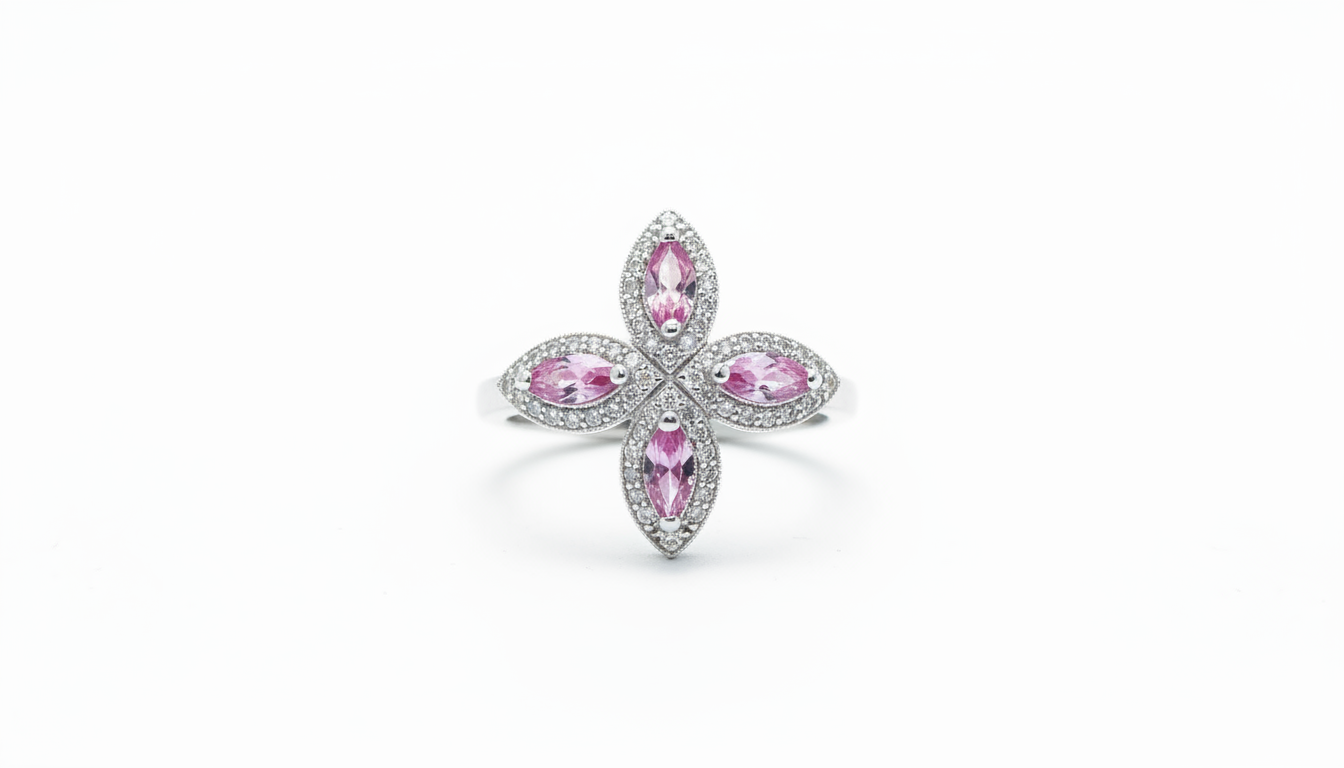 Pink Sapphire Ring