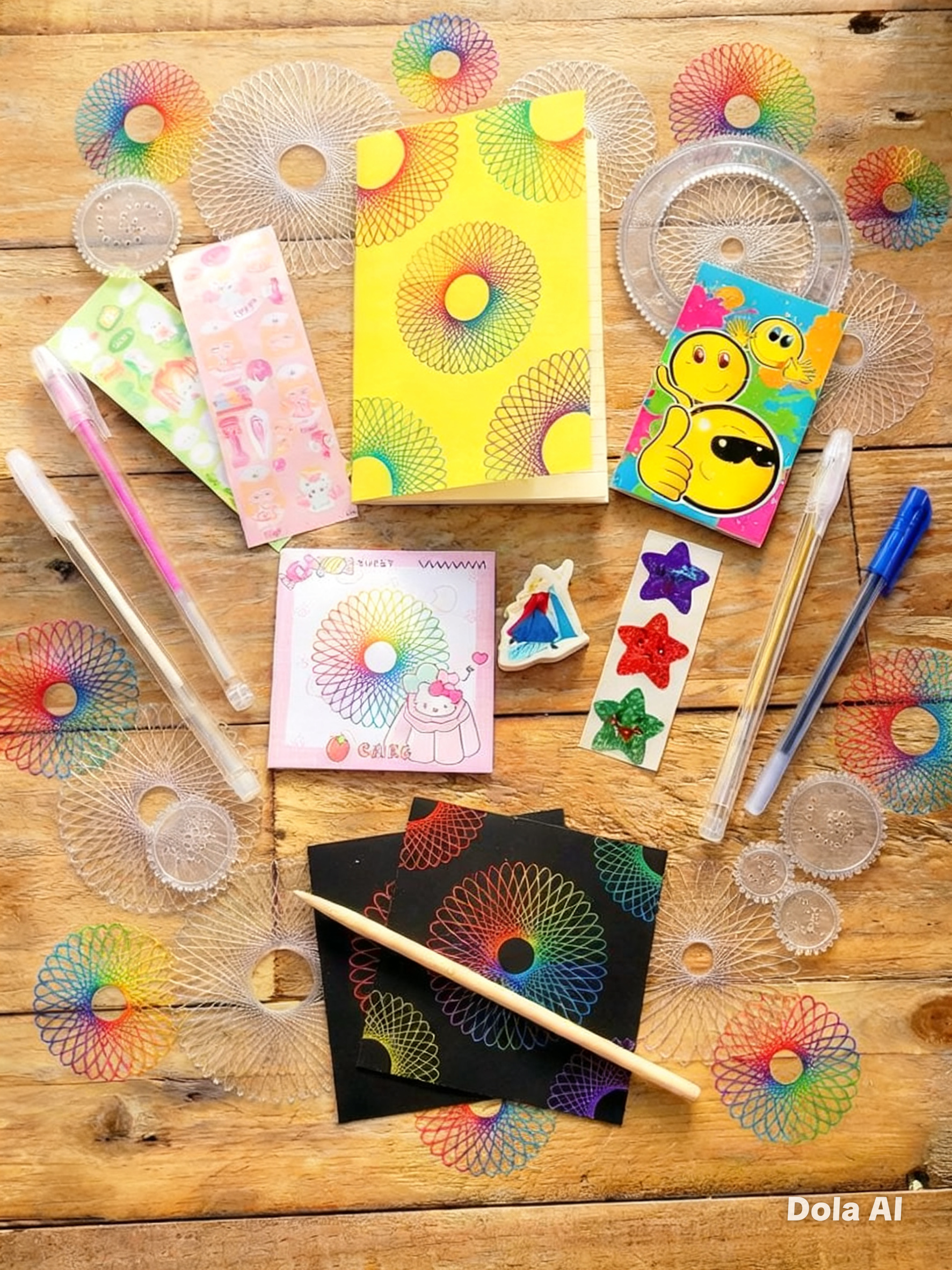 Ultimate Spirograph & Creative Stationery Starter Bundle