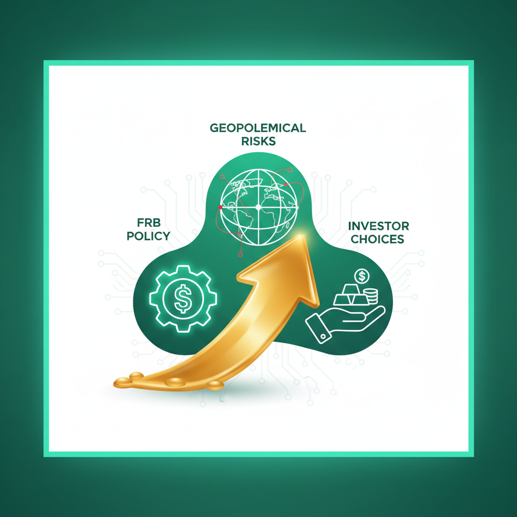 金価格高騰の背景と今後の展望：FRB政策、地政学リスク、そして投資家の選択