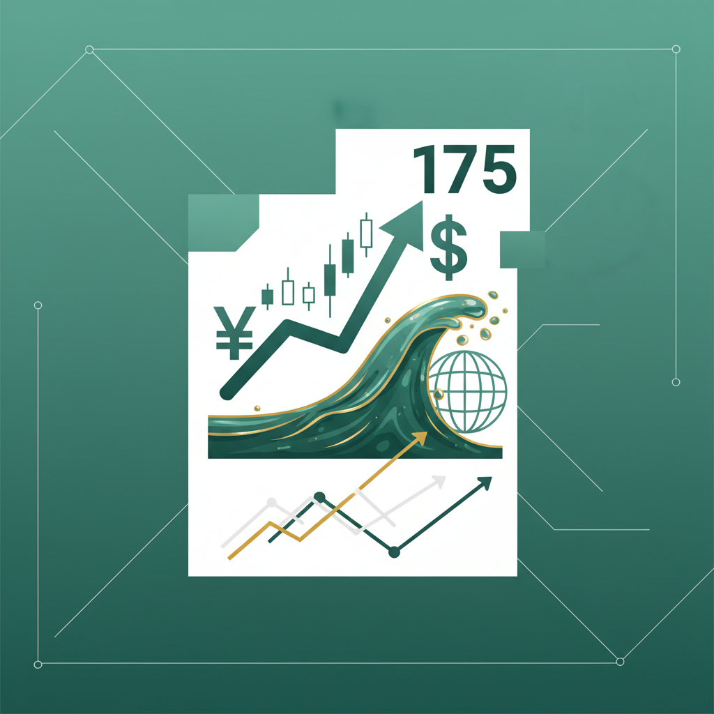 ドル円175円到達の可能性は？原油高騰が為替市場に与える影響と投資戦略