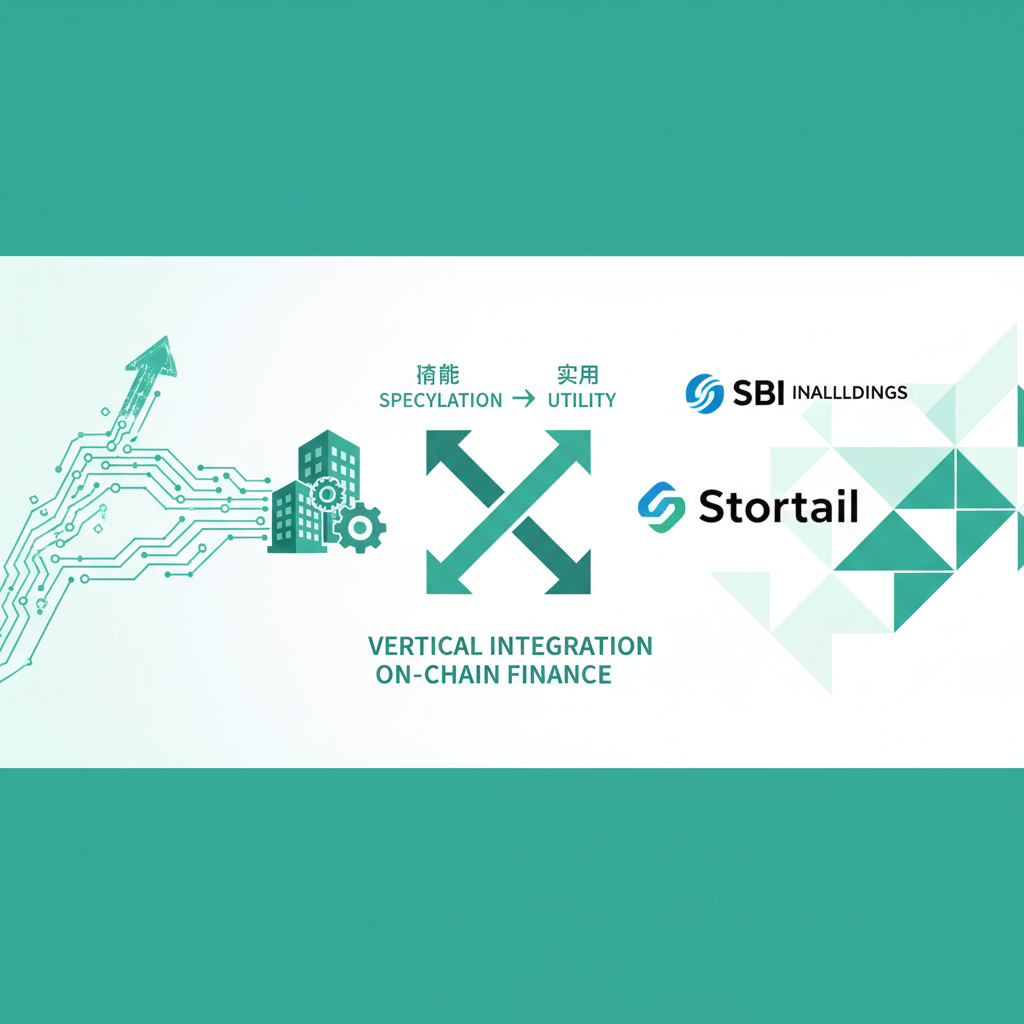 Web3が「投機」から「実用」へ:SBIとスターテイルが描く「垂直統合型オンチェーン金融」を投資家が知るべき理由