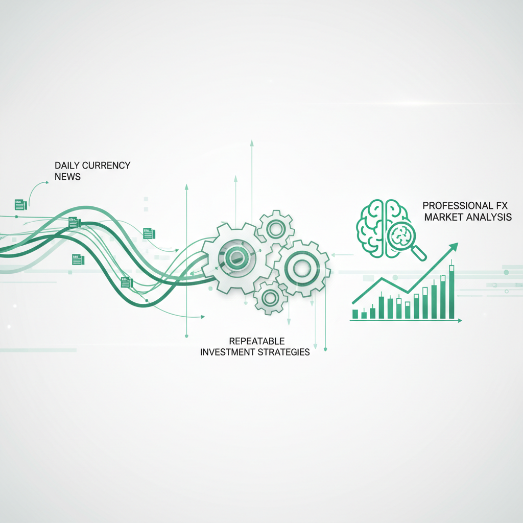 日々の為替ニュースを「再現性のある投資戦略」に変える！プロが教えるFX市場の読み解き方