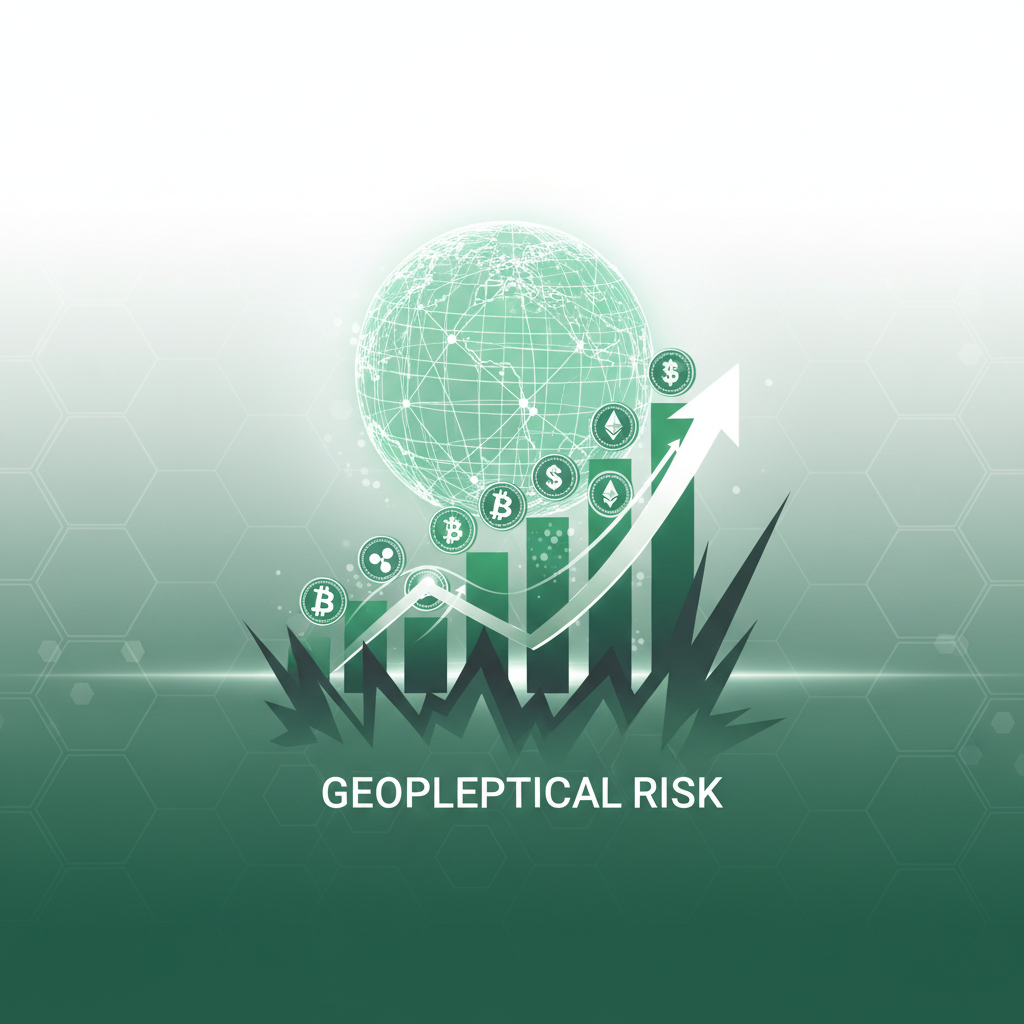 地政学リスクが仮想通貨市場を動かす!急騰の背景と賢い投資戦略