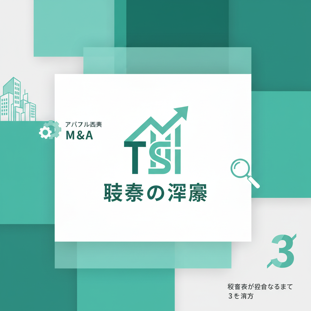 TSI HDの事例から学ぶ!アパレル業界の「攻めのM&A」と決算の深層:投資家が押さえるべき3つの視点