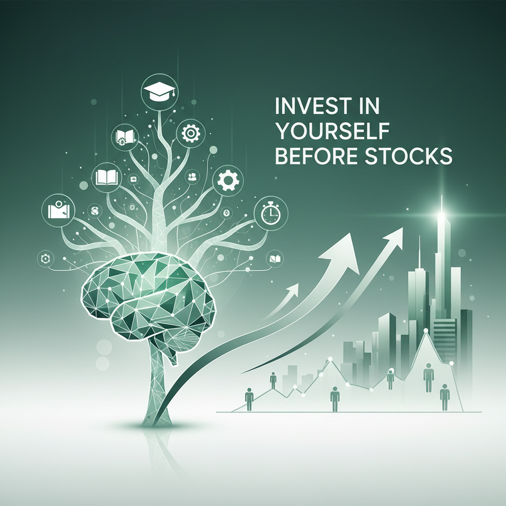 「株より先に自分へ投資」が未来を拓く！人生100年時代を生き抜く戦略的ポートフォリオの築き方