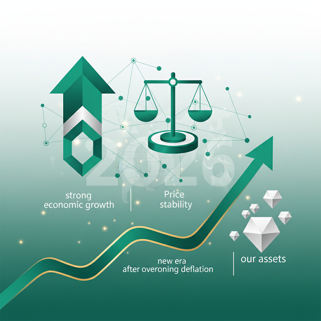 2026年、政府・日銀が目指す「強い経済成長と物価安定」は、私たちの資産をどう変える?デフレ脱却後の新時代に備える投資戦略