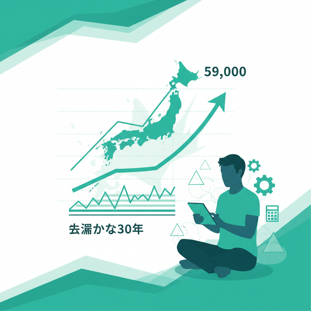 日経平均59,000円台！「失われた30年」を越えた日本株市場で、投資初心者が取るべき「冷静な戦略」とは？