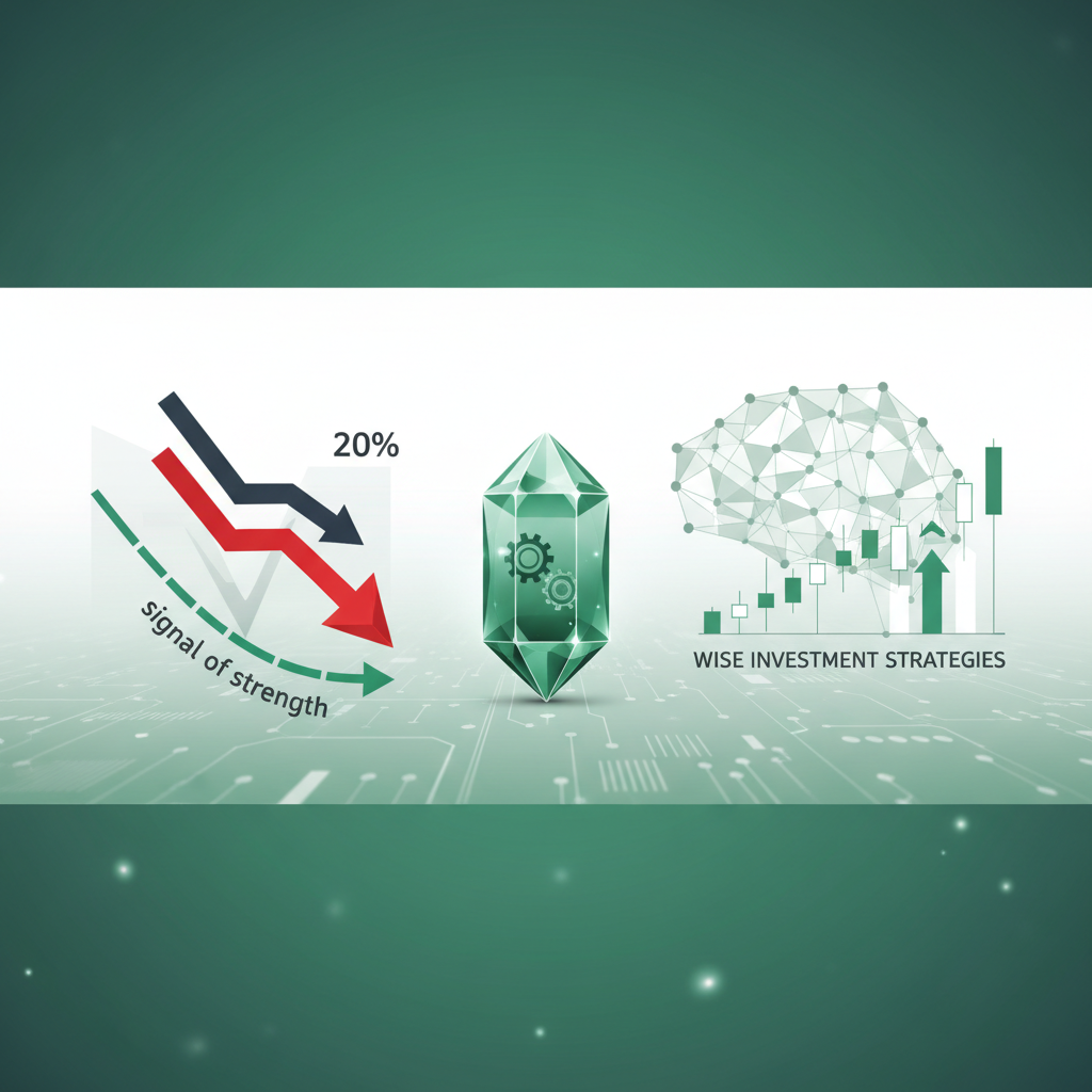 仮想通貨市場20%下落の裏側：「底堅さのシグナル」から読み解く、変動市場での賢い投資戦略