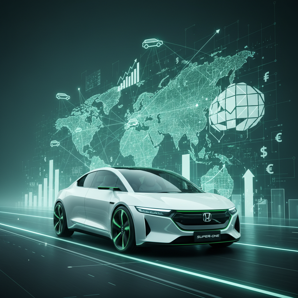 ホンダ新型EV「Super-ONE」が示す未来：EV市場の全体像と賢い投資戦略
