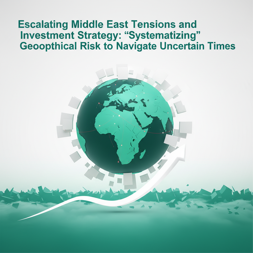 中東情勢の緊迫化と投資戦略：地政学リスクを「仕組み化」し、不確実な時代を乗り切る