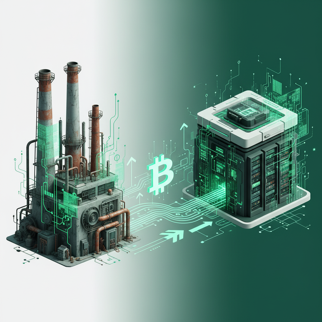 伝統産業の「負の遺産」がデジタル経済の「基盤」へ？ビットコインマイニング施設転換が示す未来の投資戦略