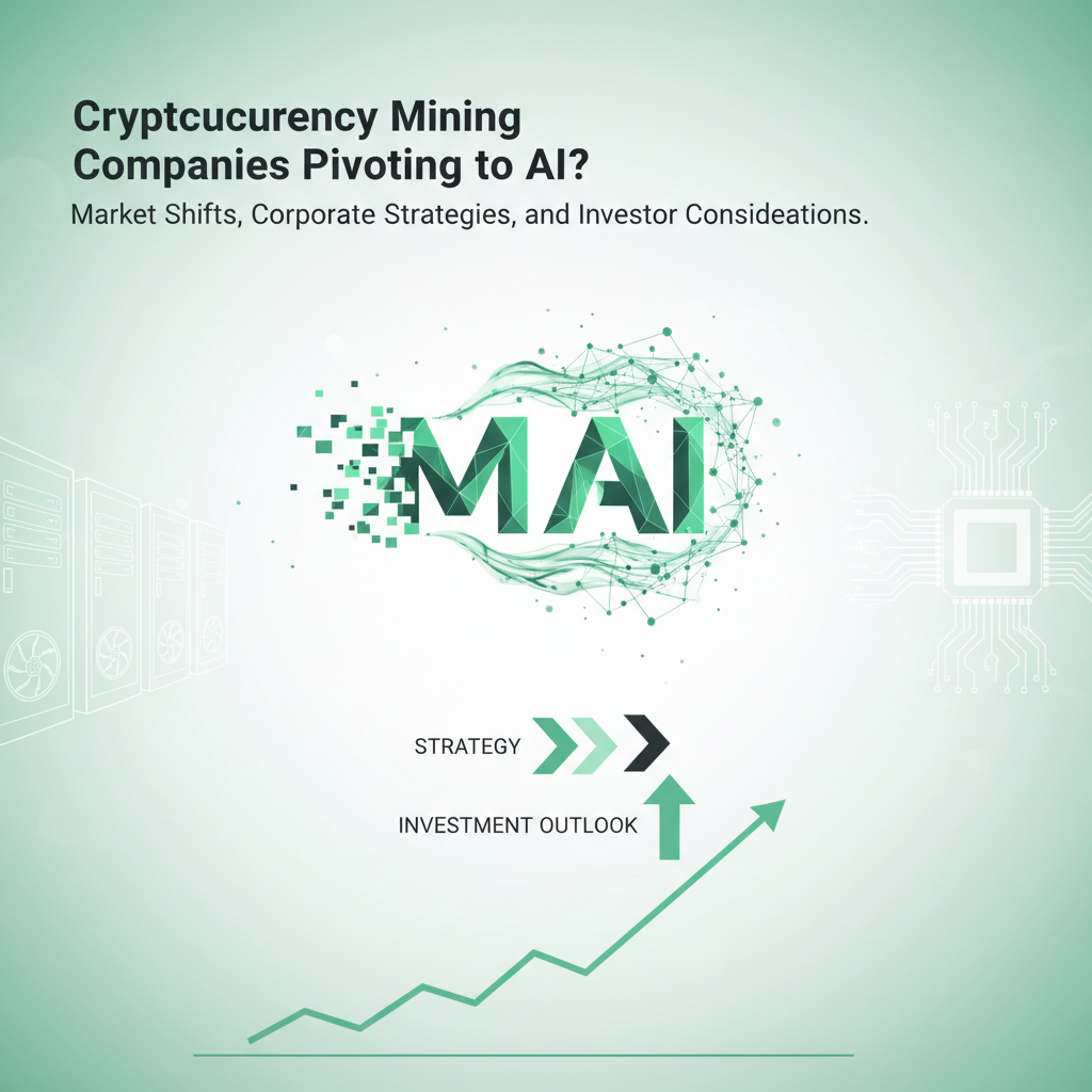 仮想通貨マイニング企業がAIへ転身？市場の変化を捉える企業の戦略と投資家が見るべきポイント