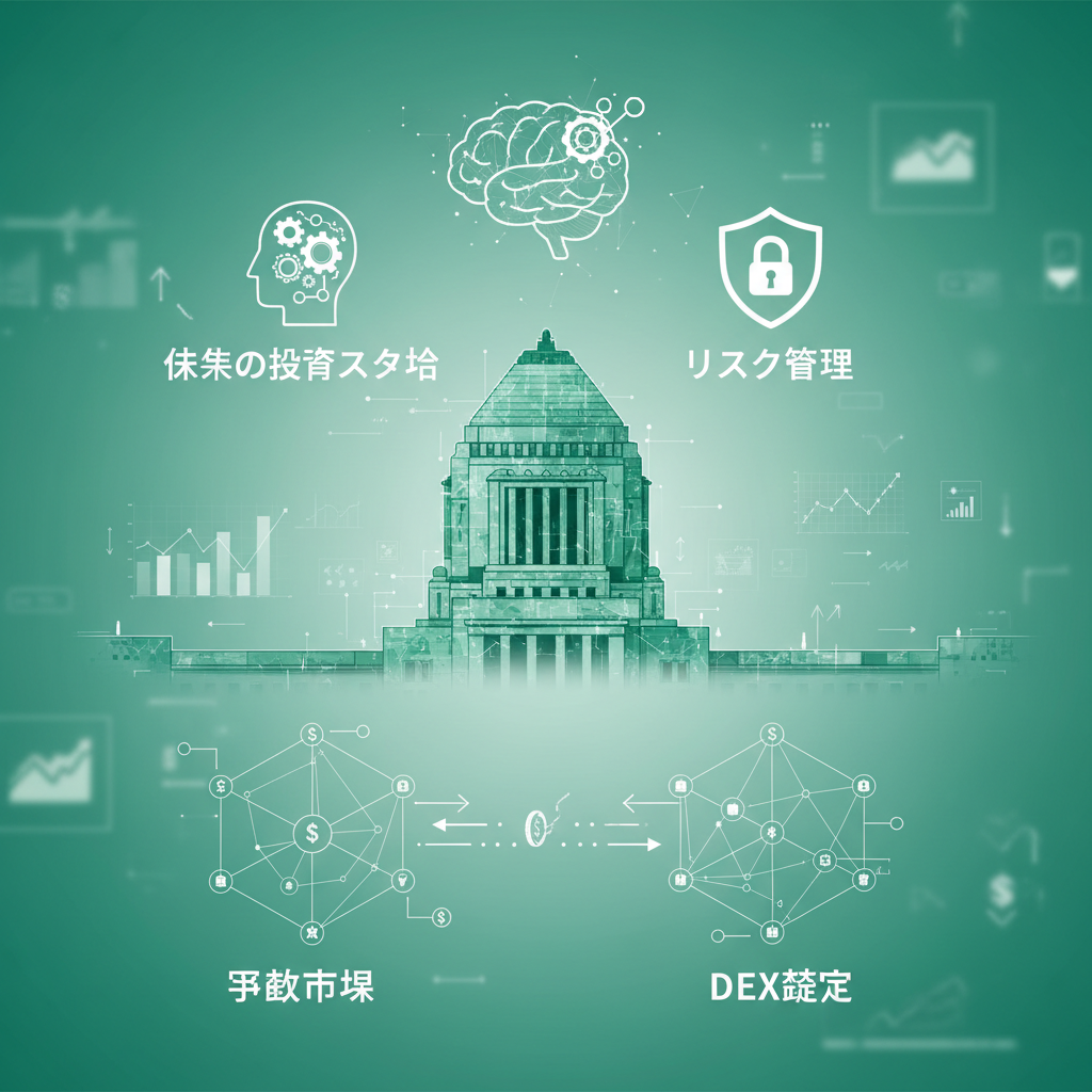 国会で議論されるWeb3金融の最前線：予測市場とDEX規制から読み解く、未来の投資戦略とリスク管理