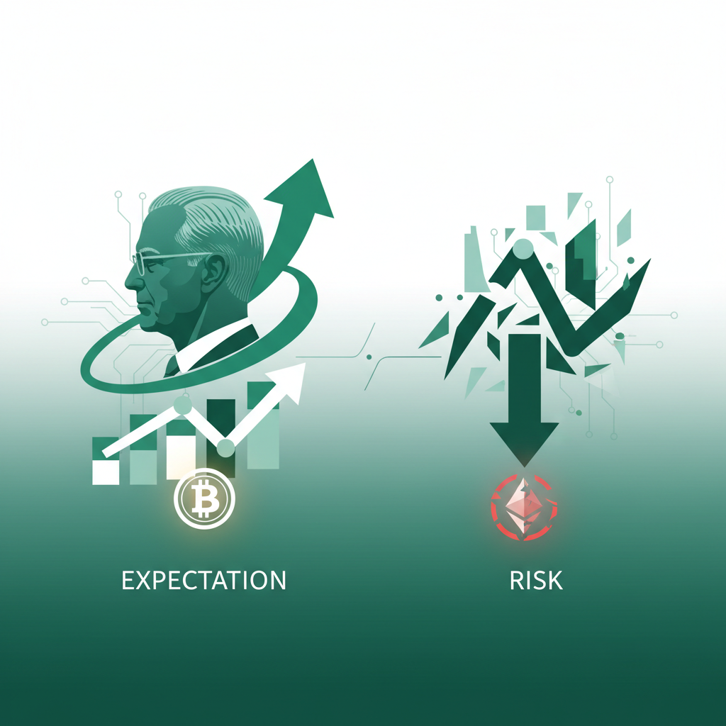 FRB議長交代で仮想通貨市場に新時代？ウォーシュ氏就任がもたらす「期待」と「リスク」