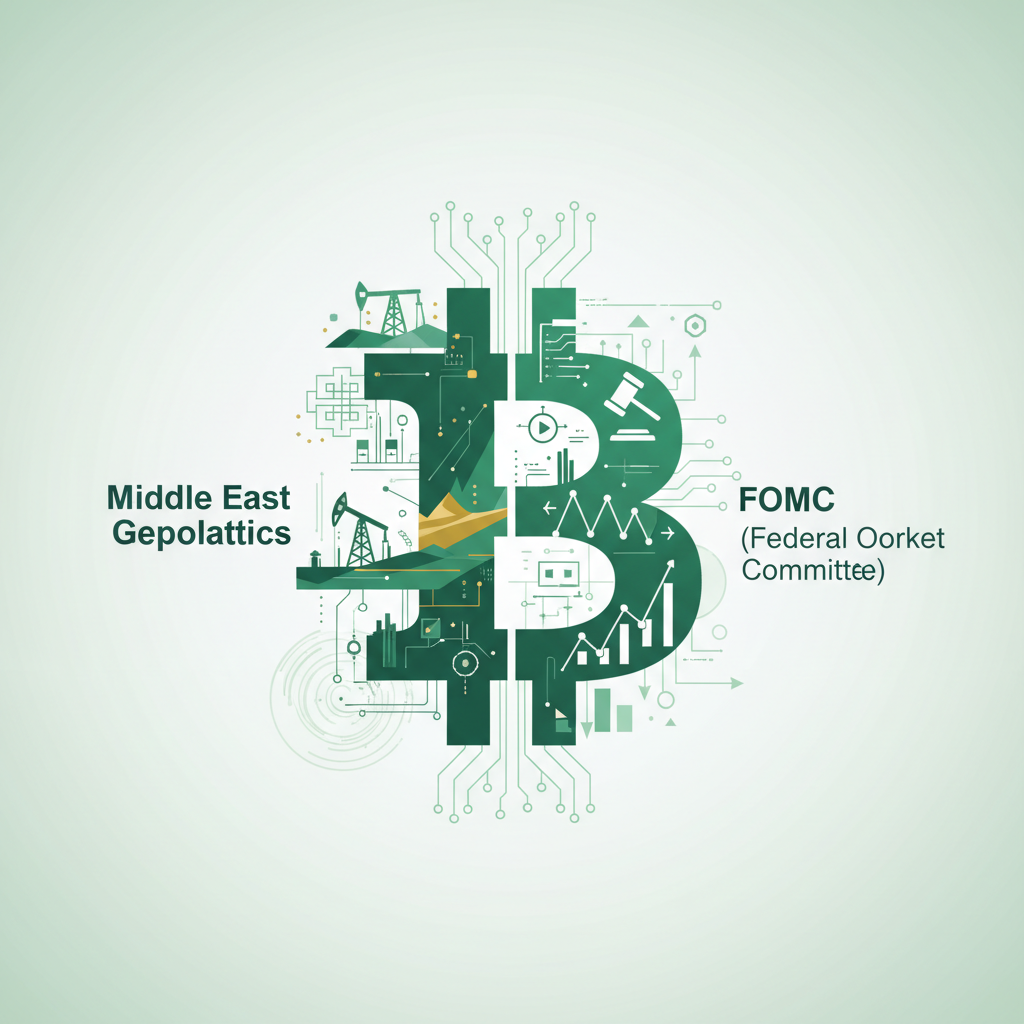 ビットコインの二つの顔：中東情勢とFOMCが価格に与える影響を徹底解説
