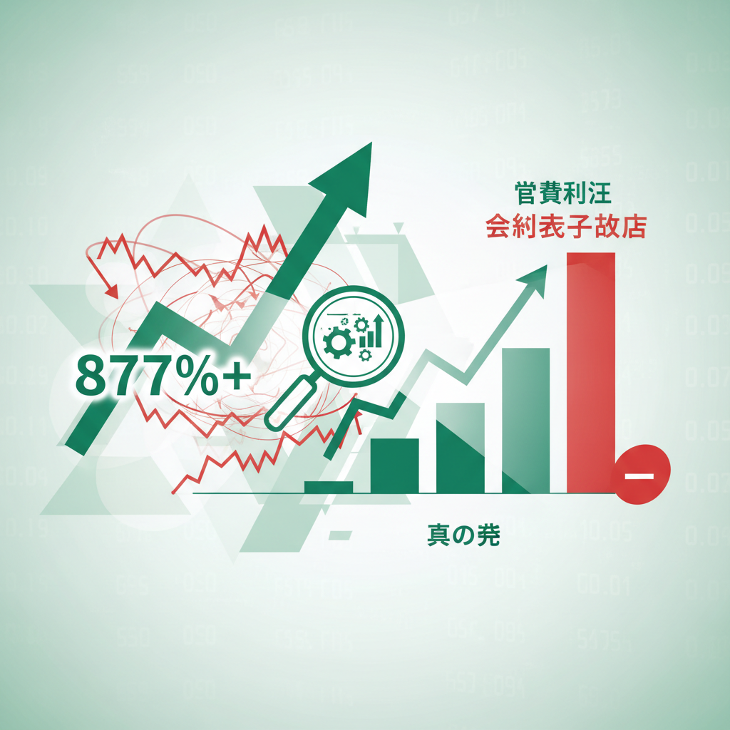 【田谷決算】営業利益877%増でも最終赤字拡大？複雑な数字から企業の「真の姿」を見抜く投資術