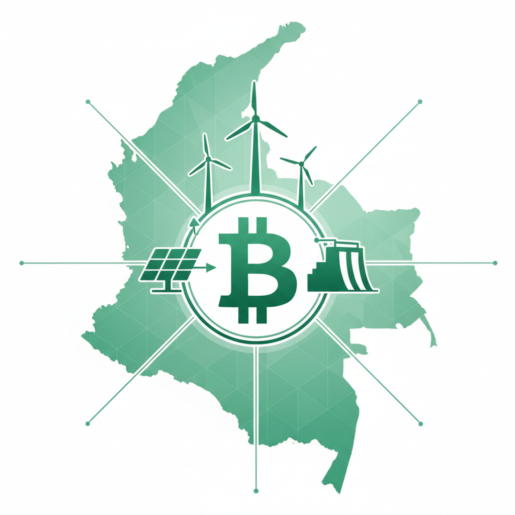 コロンビアが描く未来：再生可能エネルギーで進化するビットコイン採掘と国家戦略