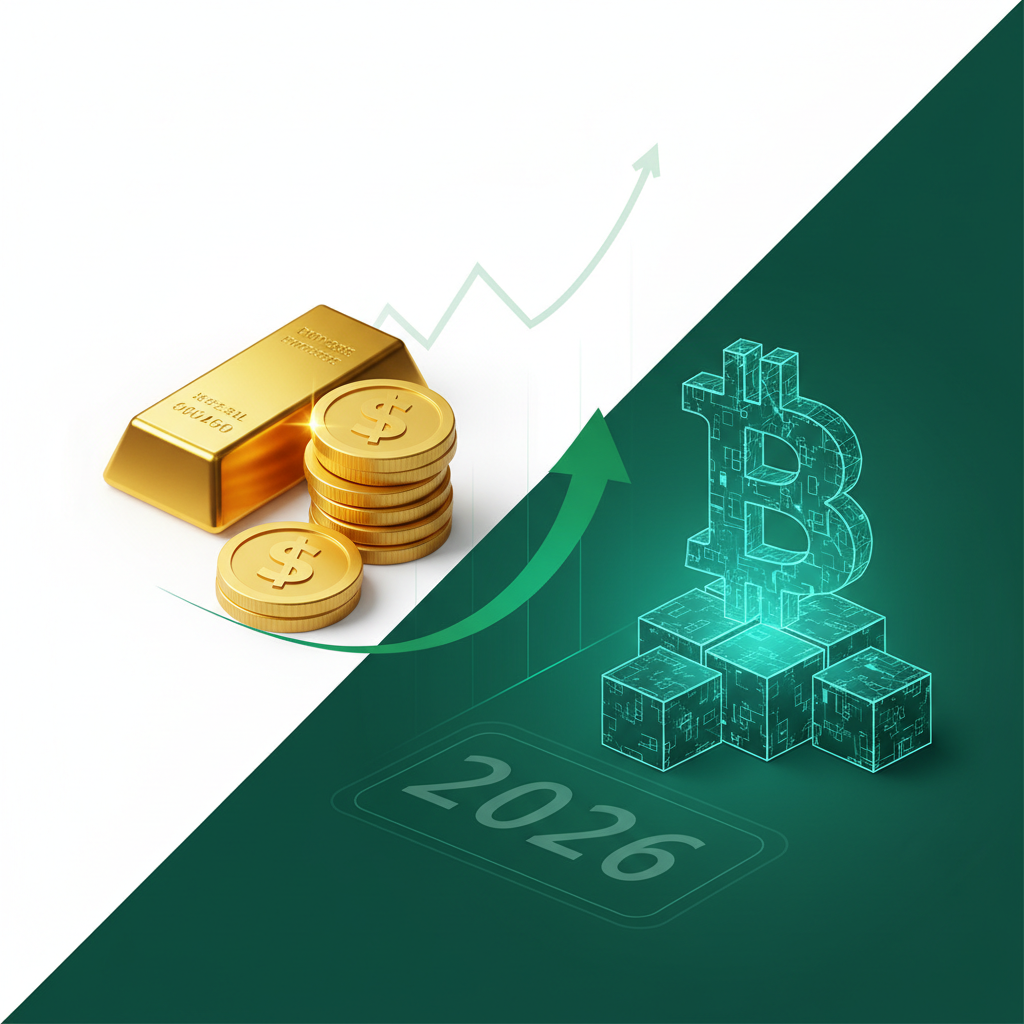 「金からビットコインへ」は一時的な流行か、それとも資産形成の新たな常識か？2026年の投資家が知るべき「デジタルゴールド」の現在地と未来