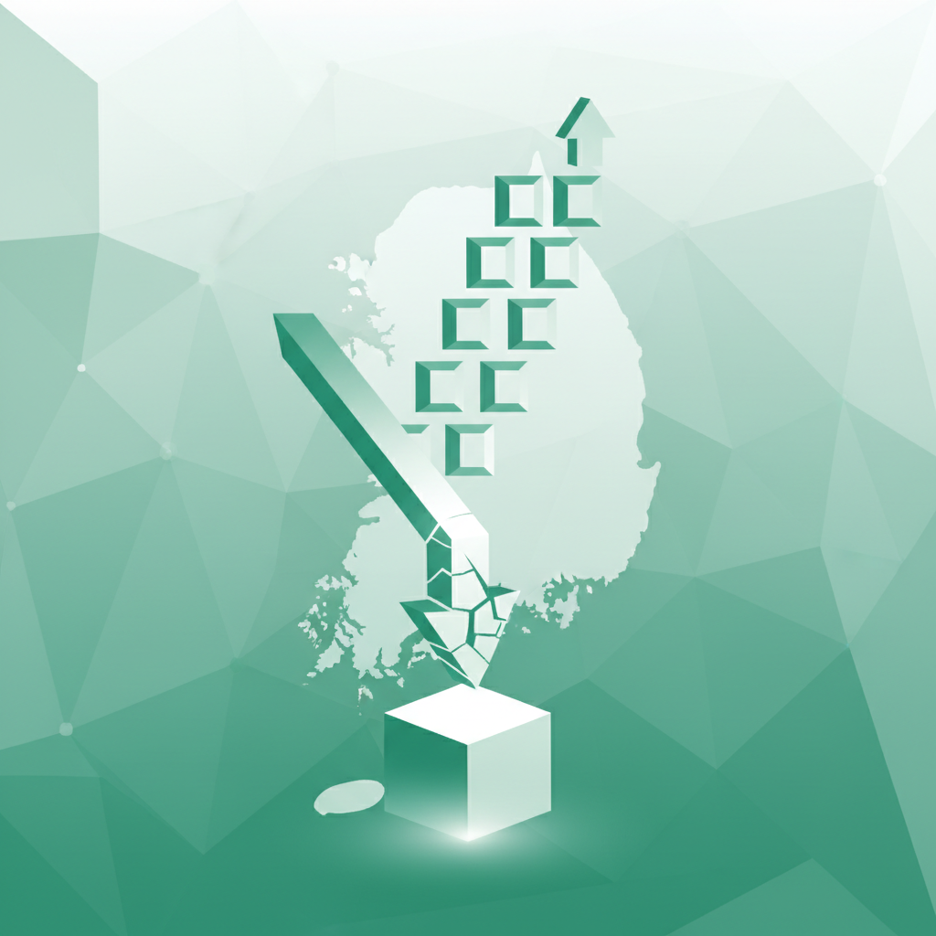 韓国の仮想通貨市場「半減」から学ぶ!変動の激しい市場で失敗しないための普遍的教訓