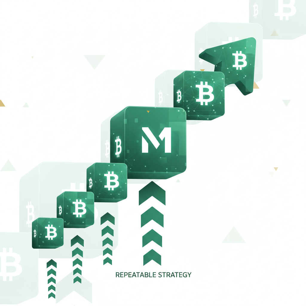 マイクロストラテジーのビットコイン戦略から学ぶ、再現性のある仮想通貨投資術