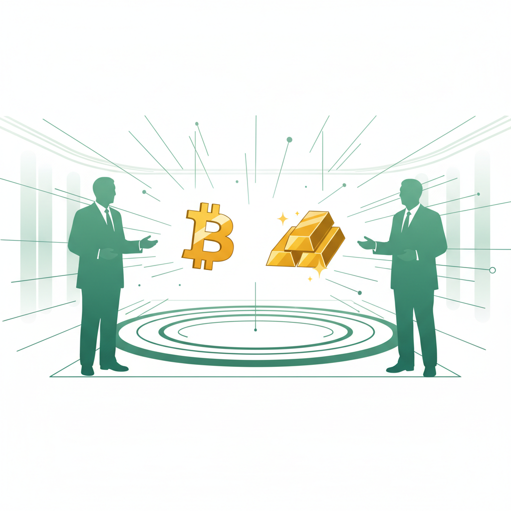 著名投資家の議論から学ぶ！あなたのポートフォリオにビットコインとゴールドをどう活かすか