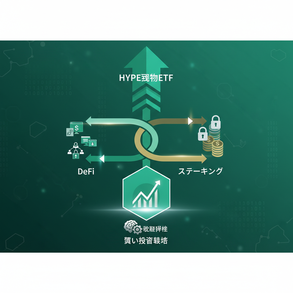 HYPE現物ETF上場が示す、仮想通貨投資の新潮流：DeFiとステーキングで変わる収益機会と賢い投資戦略