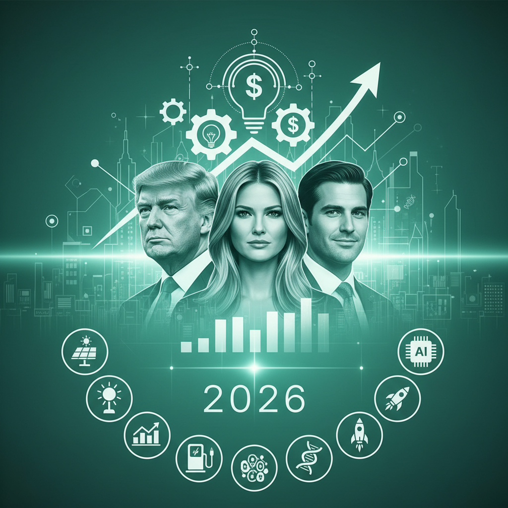 トランプ一族の投資から学ぶ！2026年の注目セクターと賢い投資戦略