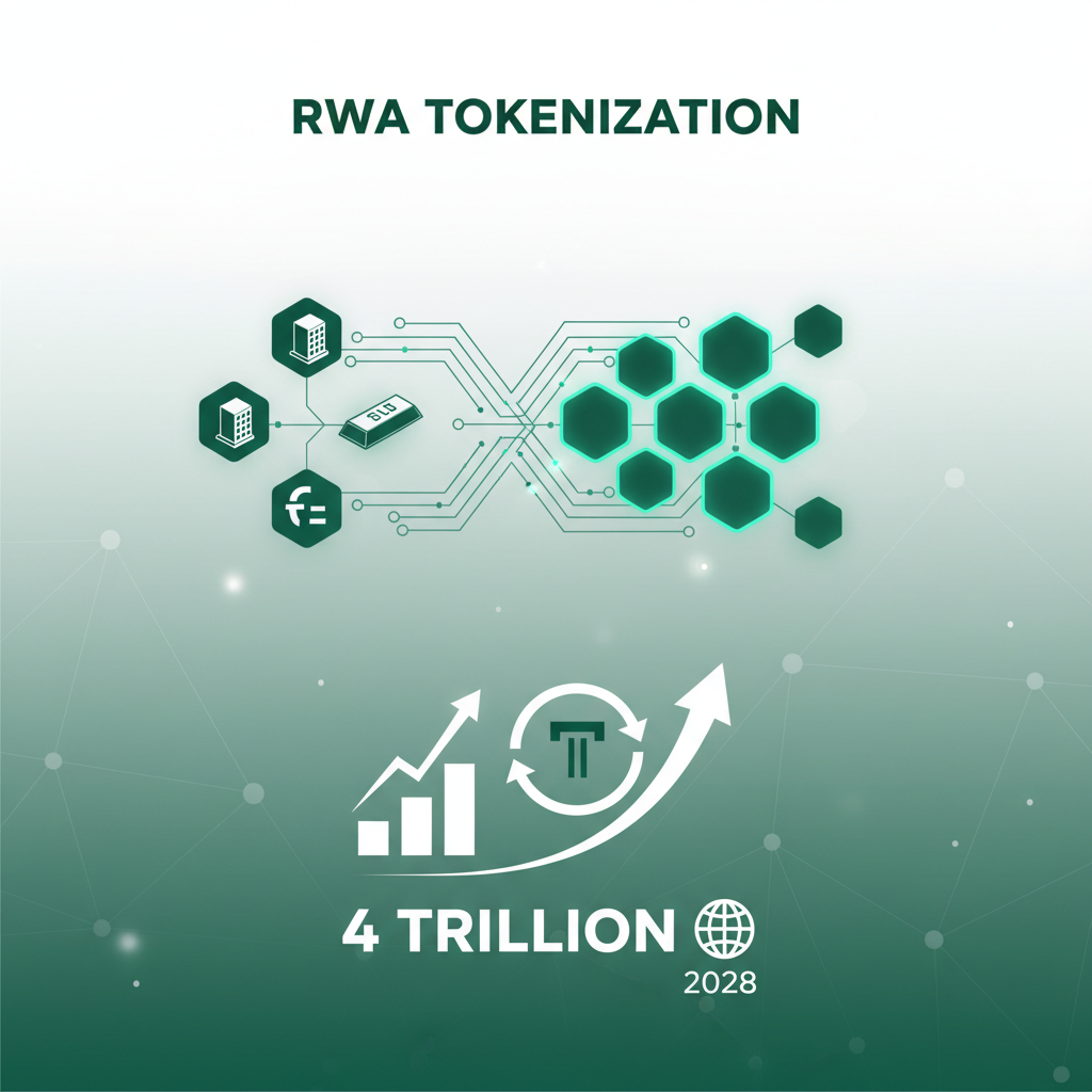 「RWAトークン化」は、あなたの投資をどう変えるのか？2028年4兆ドル市場の可能性と賢い向き合い方