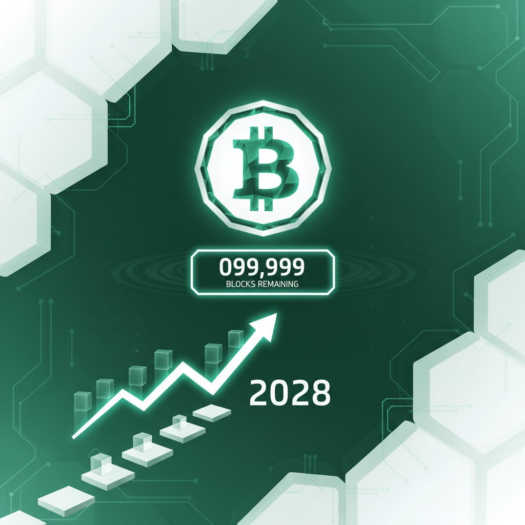 ビットコイン次回半減期まで10万ブロック未満：過去の常識は通用する？2028年に向けた現実的投資戦略
