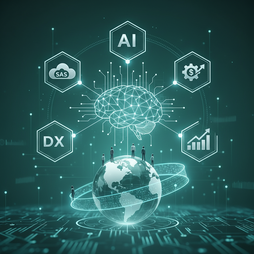 未来のソフトウェアと私たちの資産形成:AI・SaaS・DXが拓く2026年の投資戦略
