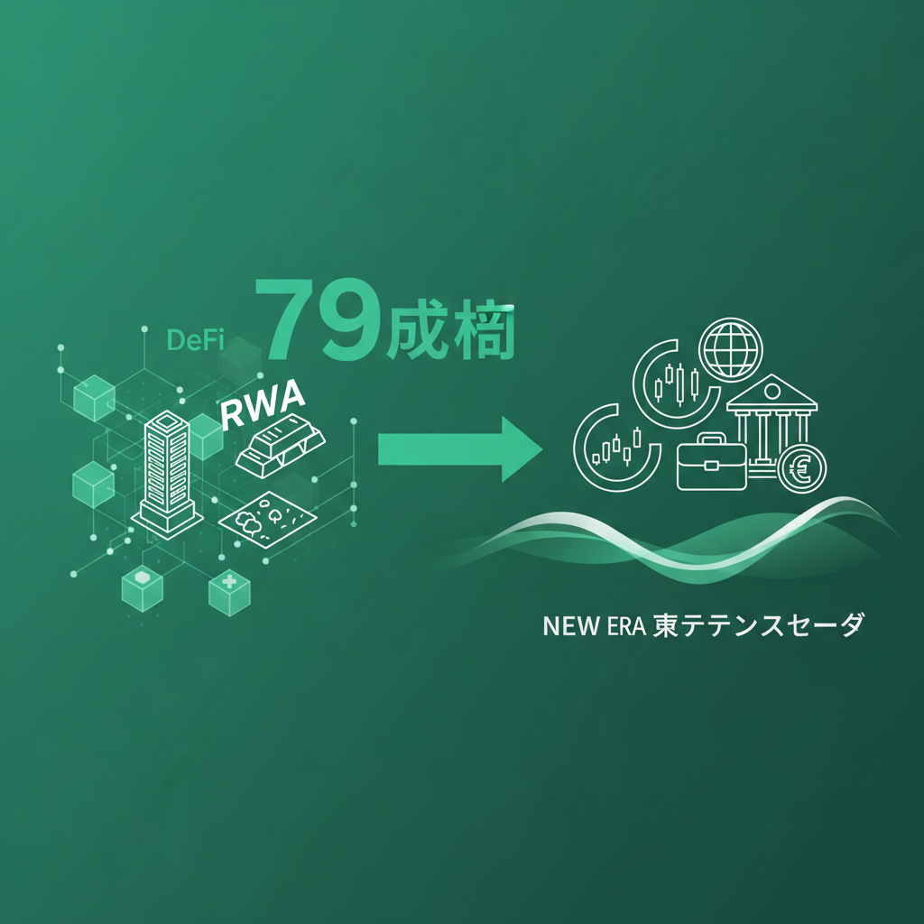 約79億円調達の衝撃！RWAが切り拓く「DeFi×伝統金融」の新時代と、投資家が知るべき未来の投資戦略