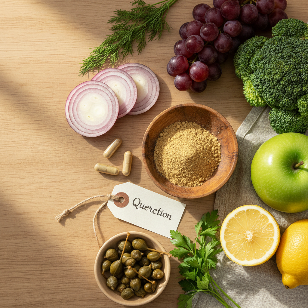 Quercétine et Allergies : Votre Alliée Naturelle contre les Réactions Excessives