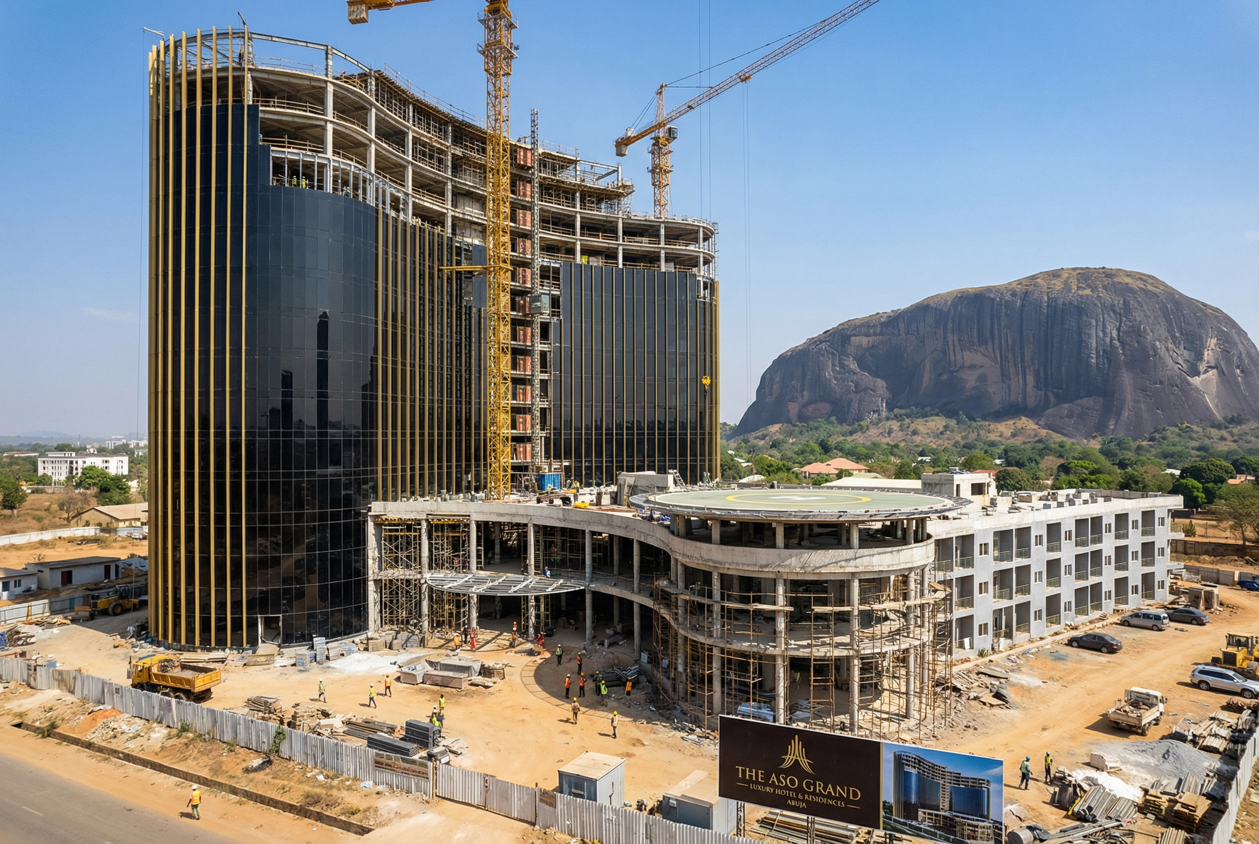 The Delborough Abuja — Under Construction