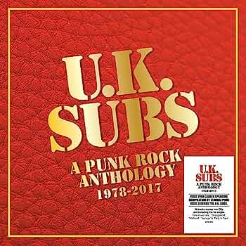 UK Subs - A Punk Rock Anthology 1978-2017 Red&Yellow Vinyl