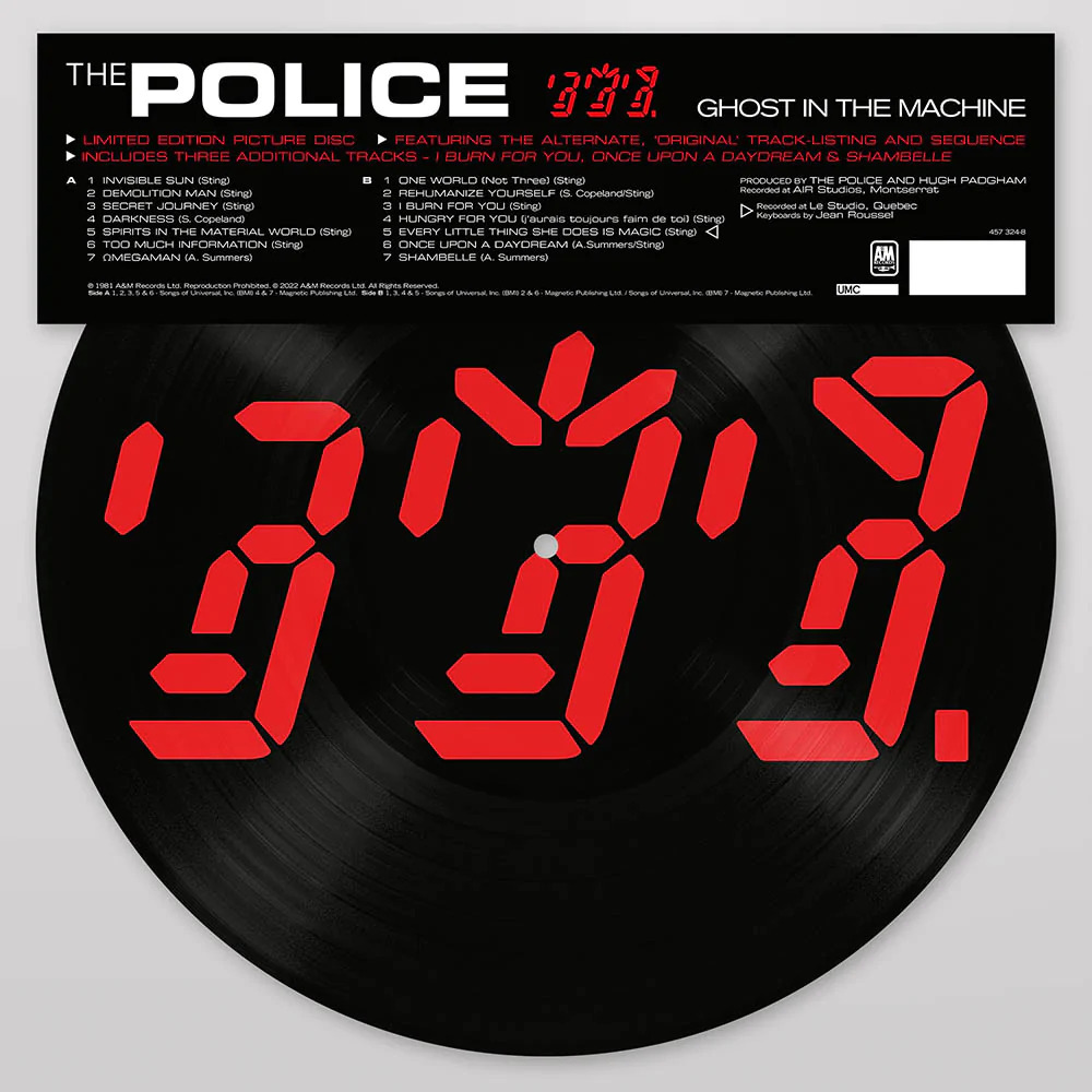 The Police - Ghost in The Machine