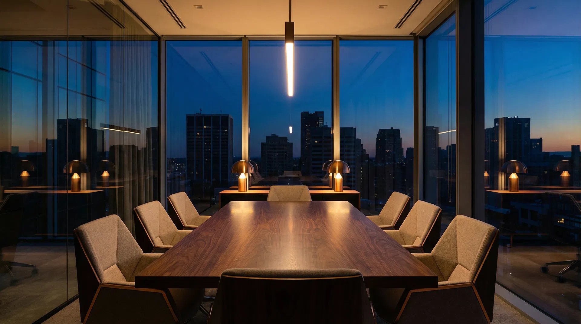 Professional conference room