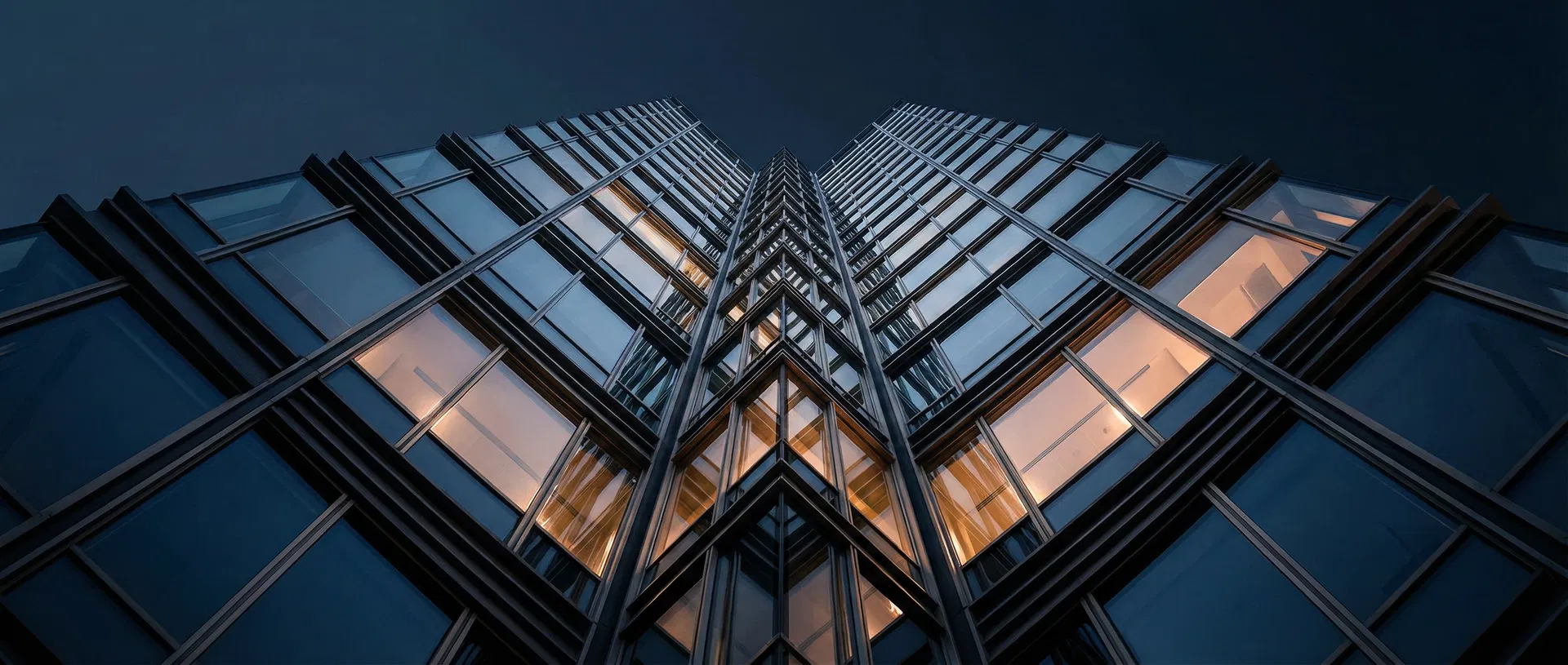 Modern architectural facade