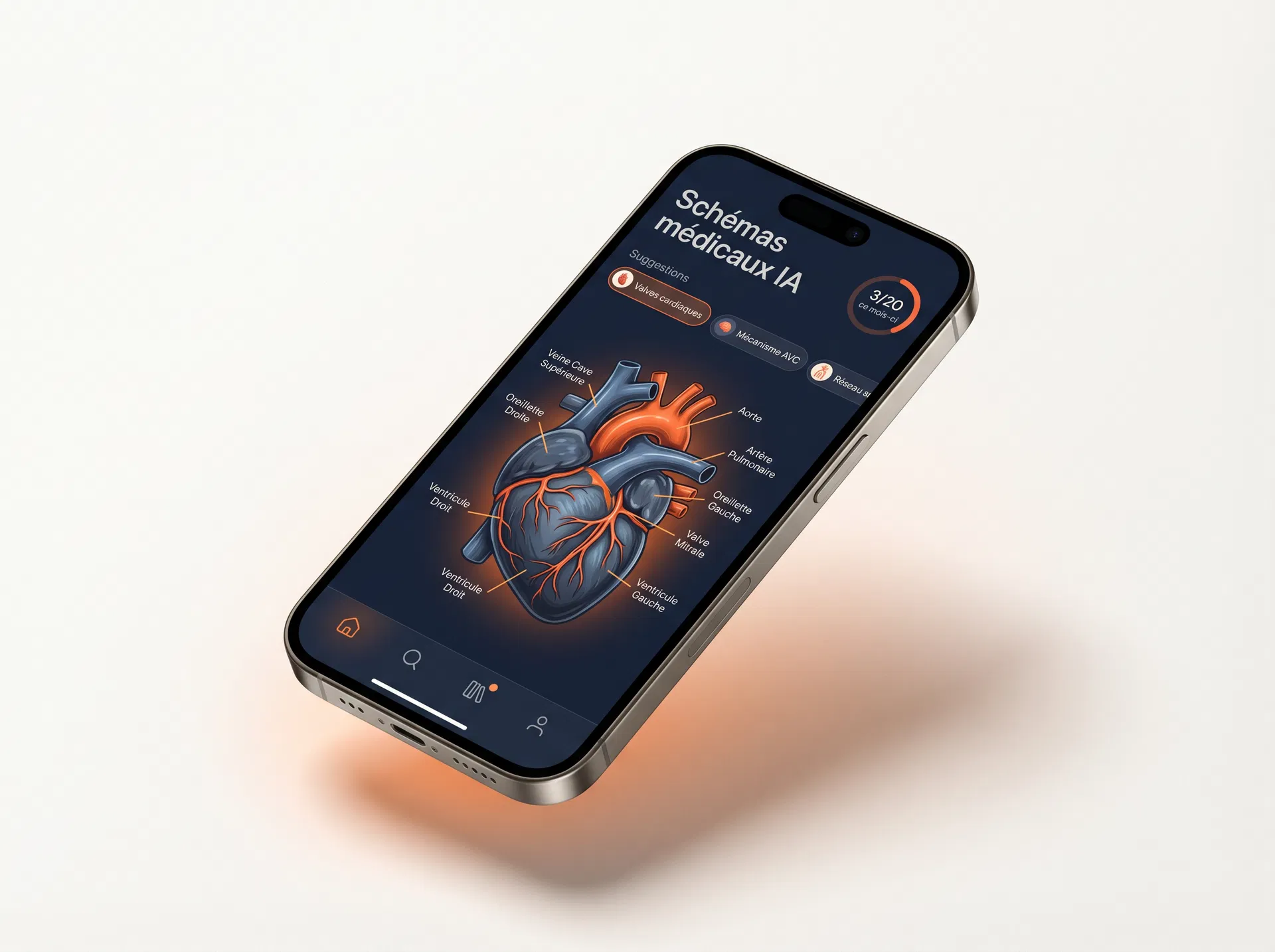 Schémas médicaux générés par l'IA