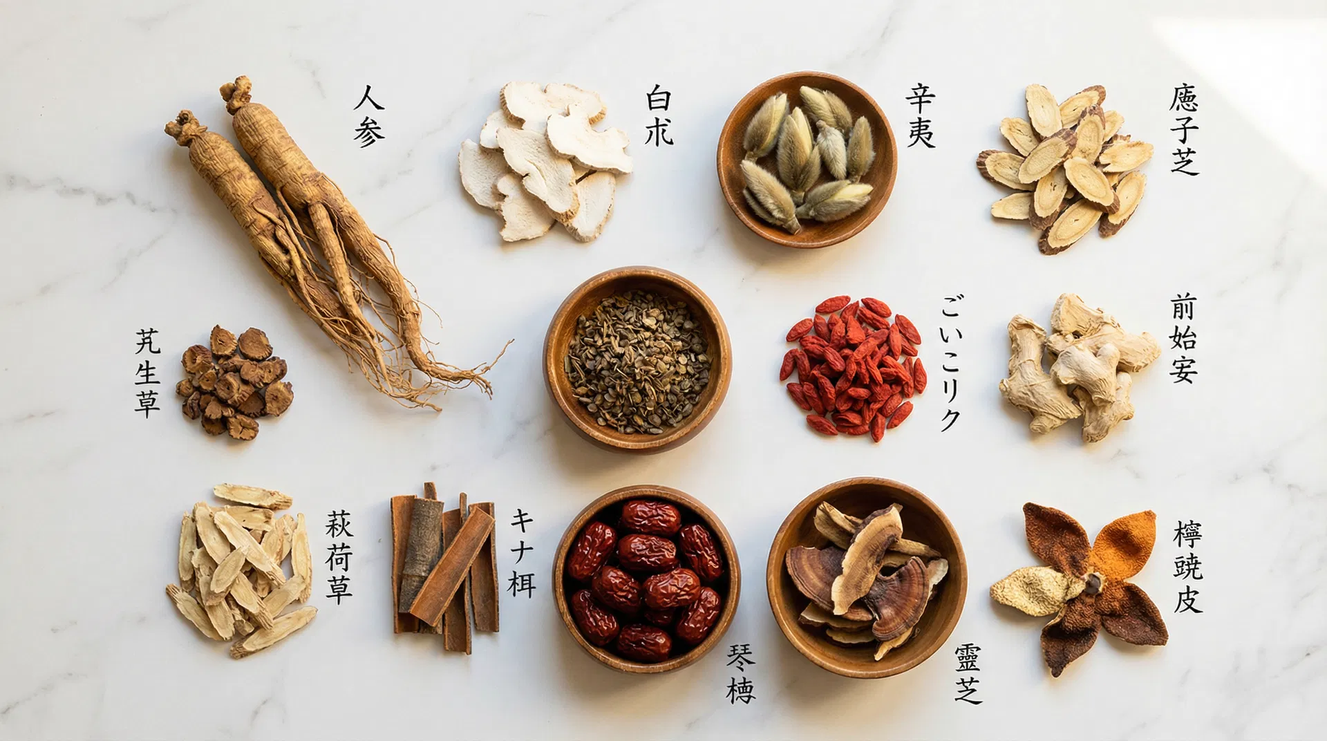 11種類の生薬成分