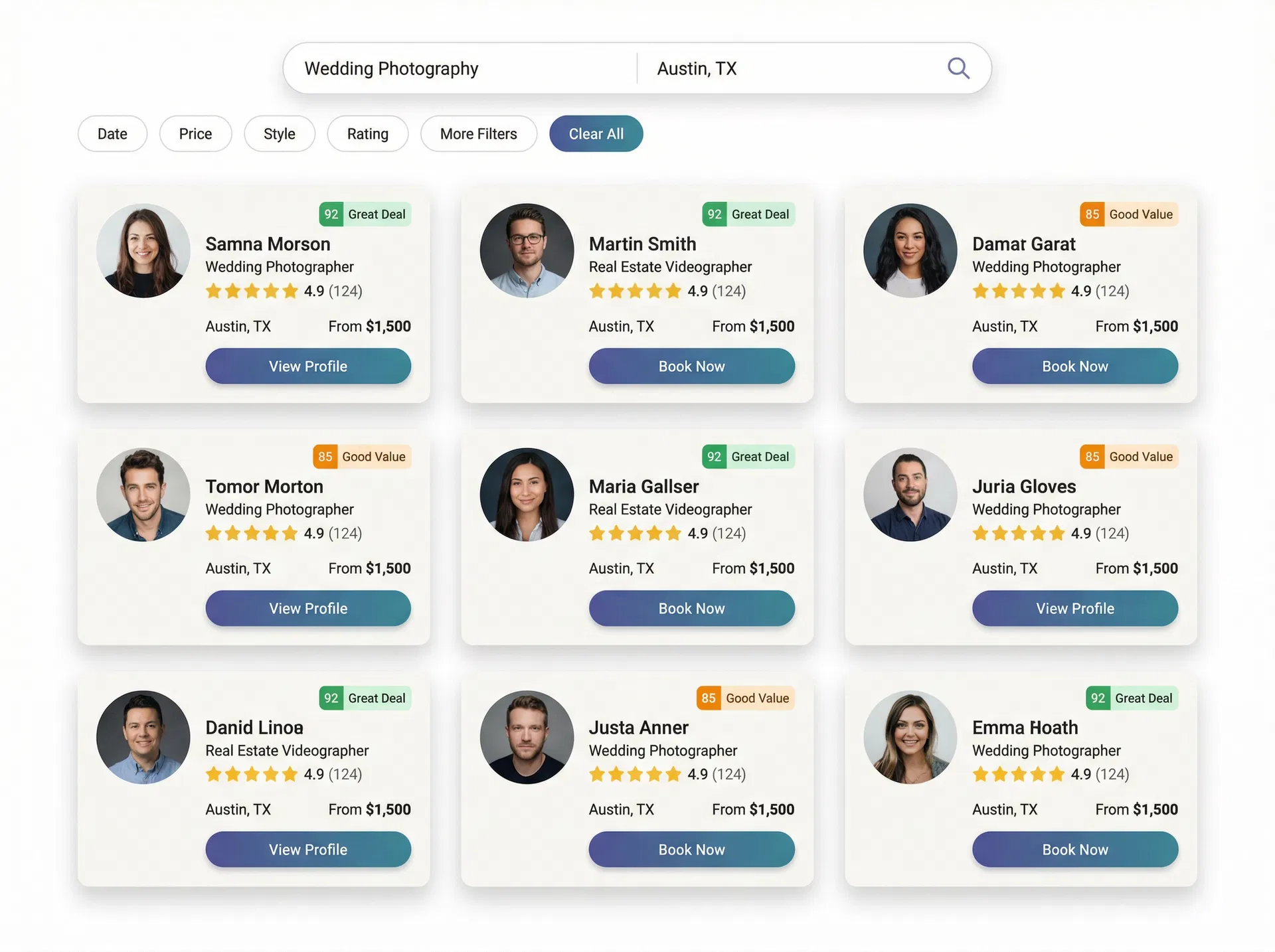 Find the right creative, not just any creative.