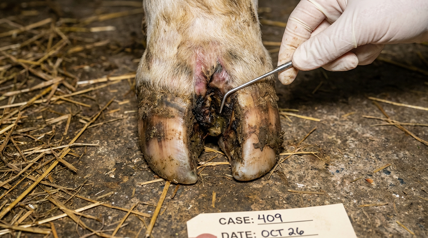 蹄腐烂