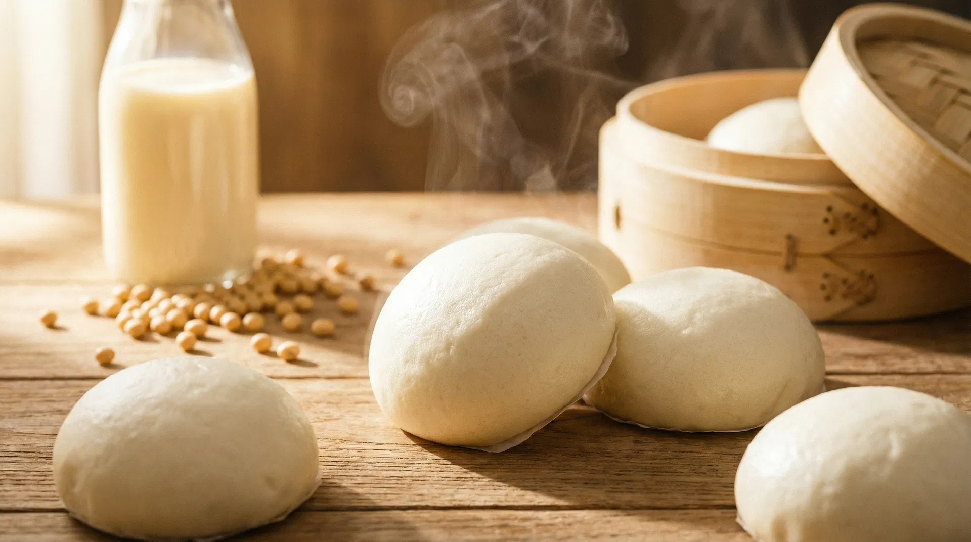 包囍饅頭與豆漿