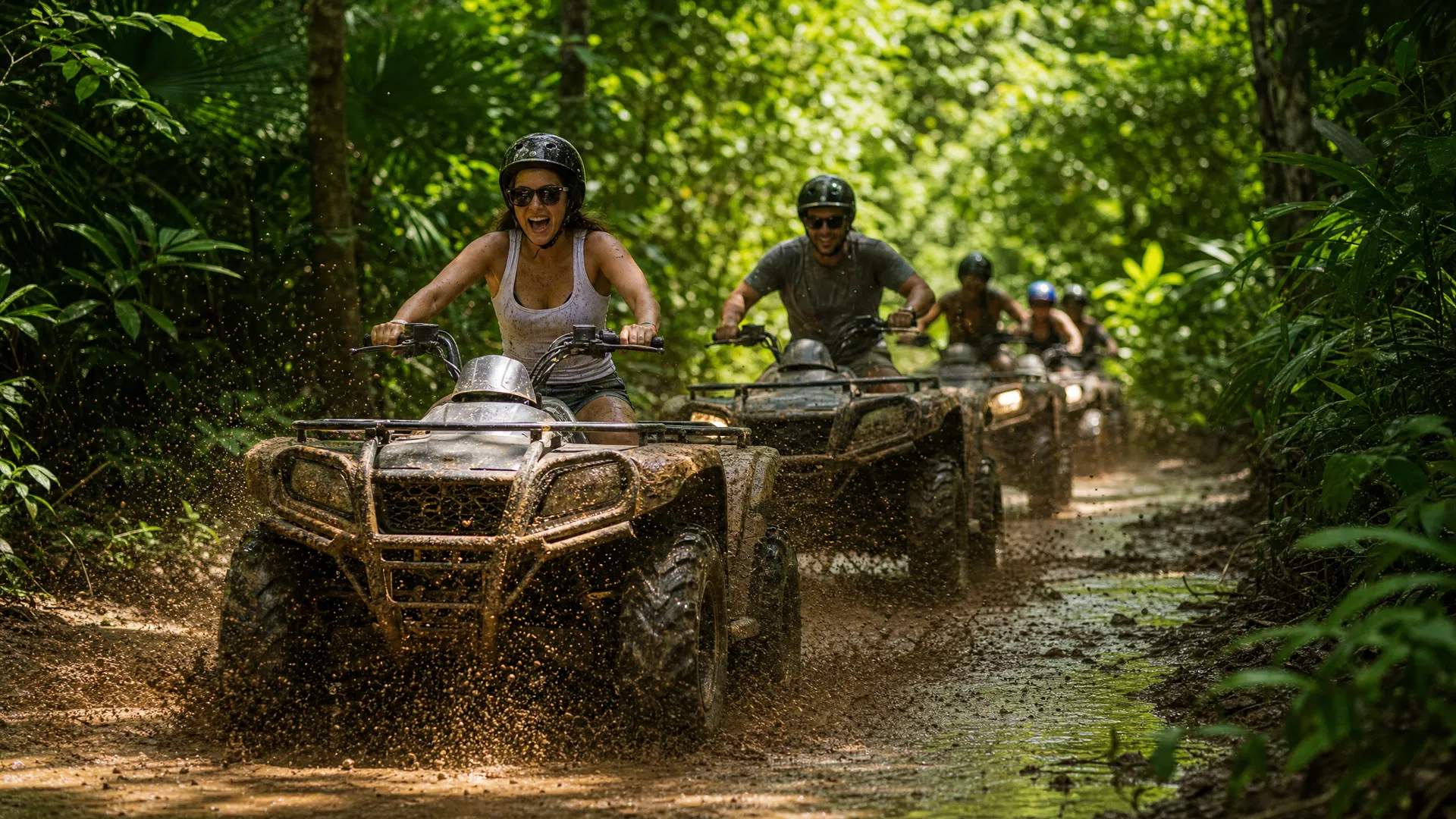 ATV en la Selva