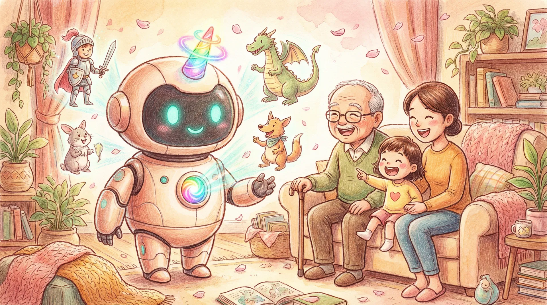 Luvia Companion Robot