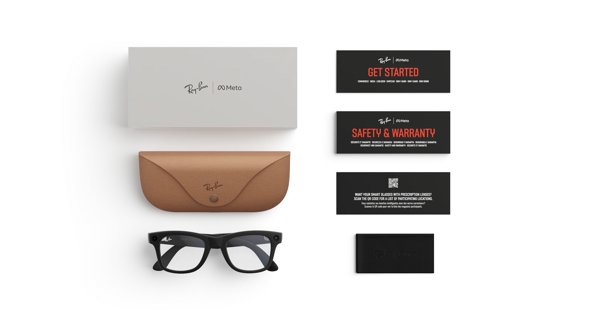 Ray-Ban Meta (G2) Wayfarer Transparente miniatura 2