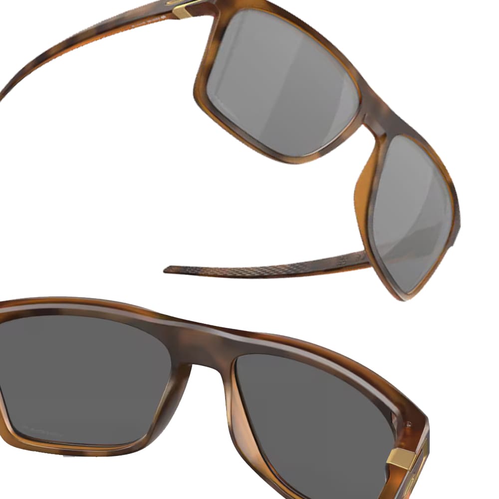 Oakley Leffingwell Matte Brown Tortoise Prizm Black Polarized miniatura 5